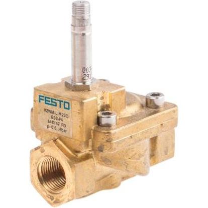 Festo, Valvola, 2/2 Way Solenoid Valve, NC, Female G3/8