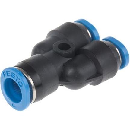 Festo, Accessori per viti, Push in Y Connector, 6mm, 4mm