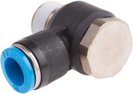 Produktbild Festo Push-in Elbow Fitting, Male R3/8, 10mm (Winkelverbindung)