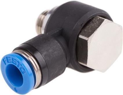 Actual product image Festo Push-in Elbow Fitting, Male G1/8, 6mm