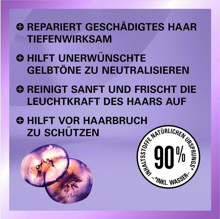 Produktbild Gliss Shampoo Blonde Perfector 250 ml (250 ml, Flüssiges Shampoo)
