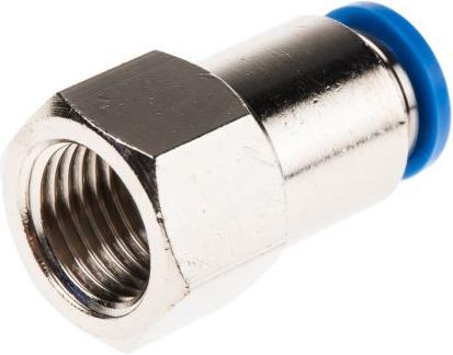 Produktbild Festo Push-in Fitting, Female G1/4, 8mm (Rohrverschraubung)