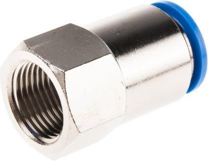Festo Push-in Fitting, Female G3/8, 12mm