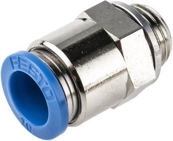 Produktbild Festo Push-in Fitting, Male G1/4, 10mm (Rohrverschraubung)
