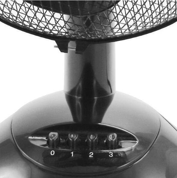Actual product image Emerio FN-122397.1 STANDING FAN 40CM, 3 BLADES, 3 SPEED SETTINGS, BLACK (FN-122397) (68.70 dB)