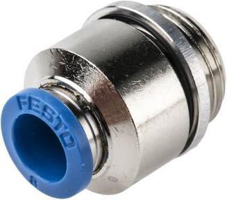 Actual product image Festo Push-in Fitting, Male G3/8, 8mm, Hex
