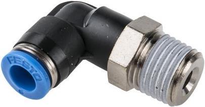 Produktbild Festo Push-in Elbow Fitting, Male R1/4, 6mm (Winkelverbindung)