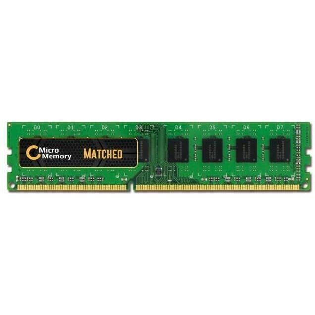 CoreParts 4GB Memory Module for Lenovo (Lenovo, 1 x 4GB), RAM Modellspezifisch, Grün