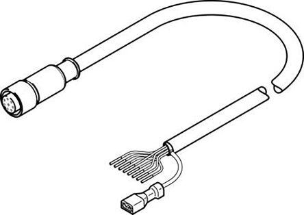 Actual product image Festo COMMO-ST Encoder Cable (Cords)