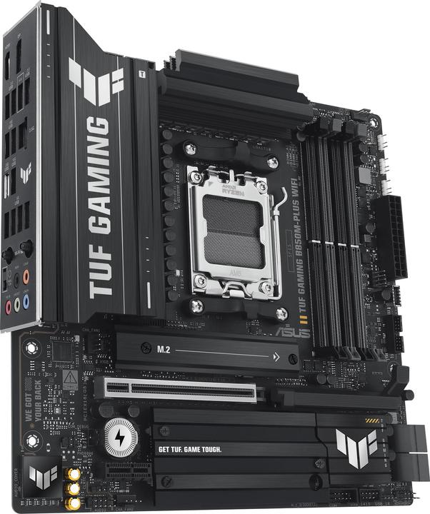Image du produit ASUS TUF Gaming B850M-Plus Wifi (AM5, AMD B850, ATX)