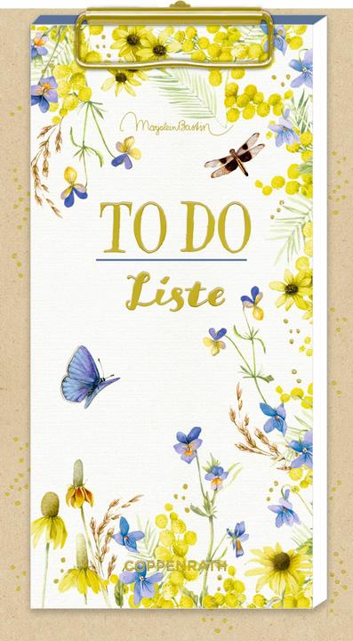 Produktbild Notizblock - TO DO Liste (Blanko, Kein Einband)