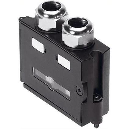 Festo SUB 9 Pin to 2 x 5 Pole Fieldbus Adapter, Accessori di elettronica + Alloggiamento