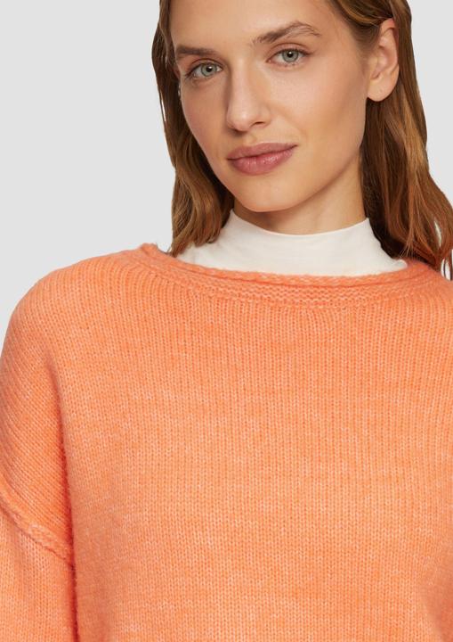 Produktbild S.Oliver Strickpullover Strickpullover mit weiten Ärmeln im Relaxed Fit (34)