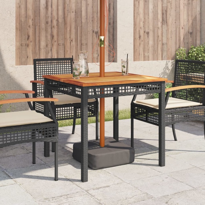 Actual product image VidaXL Garden table (80 cm)