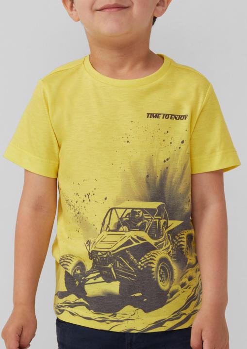 Produktbild S.Oliver T-Shirt T-Shirt aus Baumwollmix mit Frontprint (116, 122)