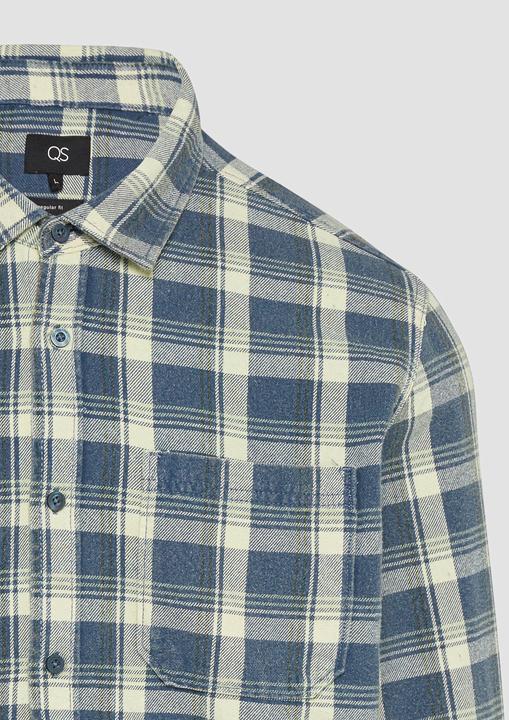 Produktbild S.Oliver Hemd Regular Fit: Gewaschenes Flanell-Hemd mit Karo-Muster (S)