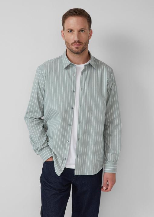 Immagine prodotto s.Oliver Hemd Regular Fit: Hemd aus pflegeleichtem Baumwollstretch (M)