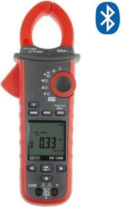 Produktbild RS PRO 156 Bluetooth Clamp Multimeter (CAT III 1000V, CAT IV 1000V, Zangenstrommesser)