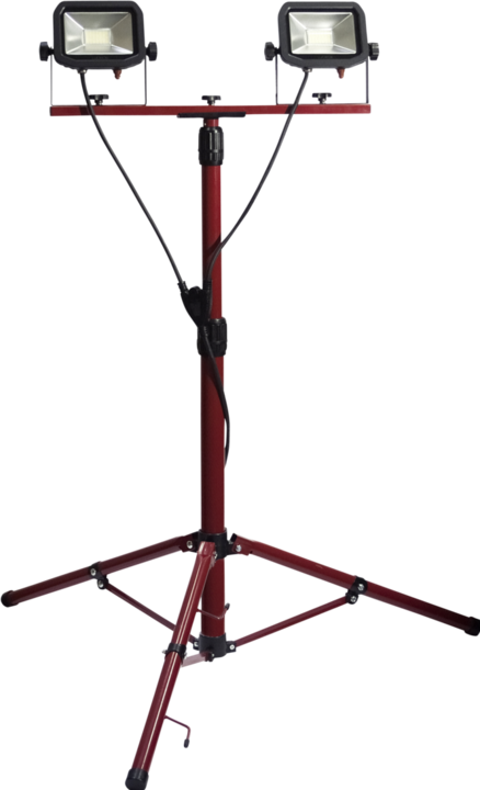 Produktbild Luceco LED Baustrahler Slim Worklight mit Stativ 2 x 15 W