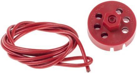 Image du produit Brady Pro-Lock + Cable - 1.5 m - Red
