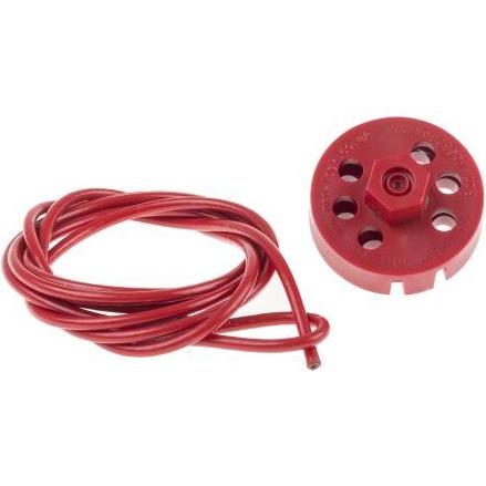 Brady, Etiketten, Pro-Lock + Cable - 1.5 m - Red
