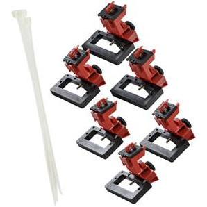 Brady TagLock CircuitBreaker LargeClamp-on 6pk (148691)