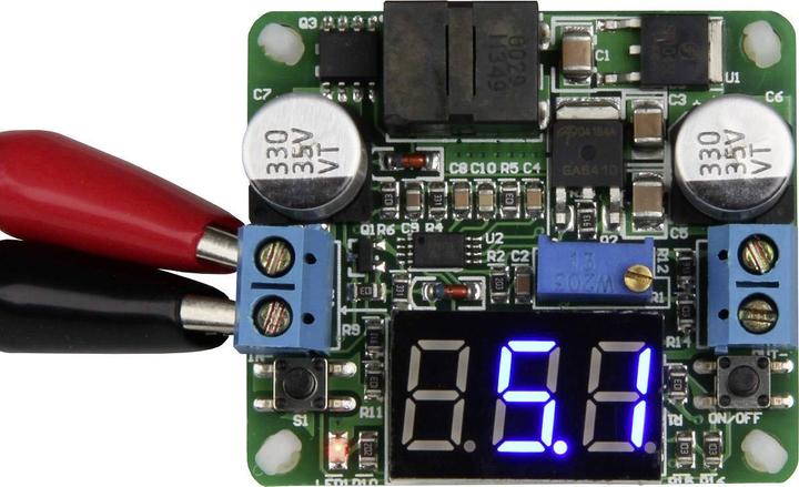 Actual product image Joy-it DEBO DCDC 25W - Developer boards - Voltage regulator 25 W DC/DC LM2596