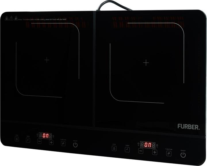 Produktbild Furber Doppel-Induktionskochplatte