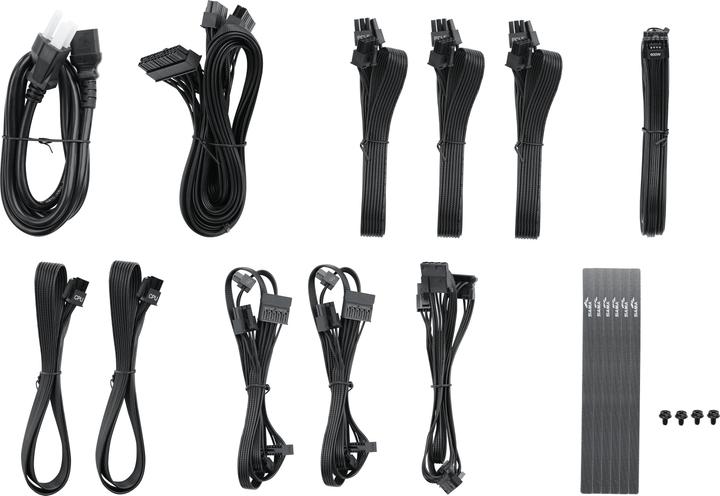 Actual product image Sama Gears P1000 Black 80+ Platinum, ATX 3.1 (ATX)