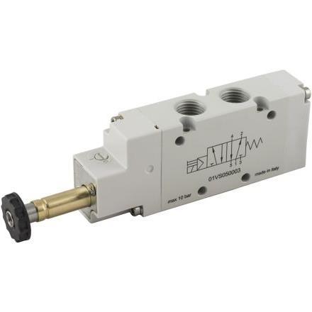 RS PRO, Valvola, SOLENOID PILOT VALVE - single action 5/2