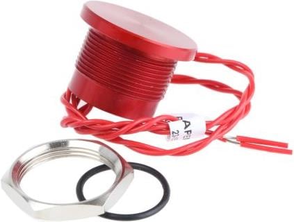 Produktbild APEM Piezo-Schalter 22mm rot
