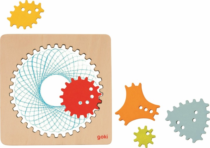 Actual product image Goki Spirograph