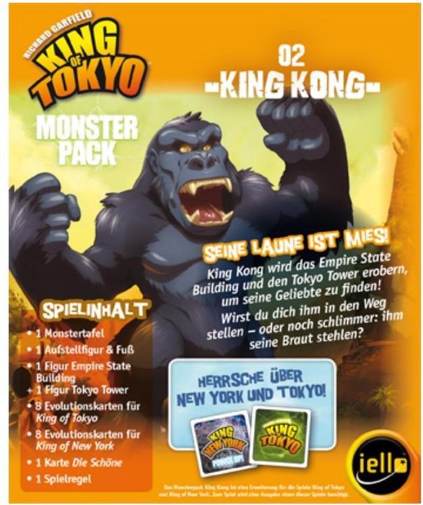 Actual product image Monster pack King Kong (German)