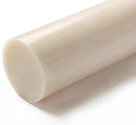 Actual product image RS PRO Cast nylon 6 plastic rod stock,500x80mm