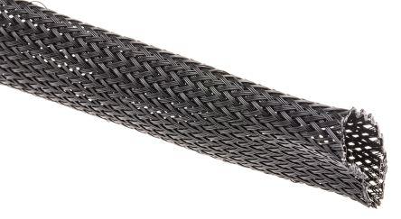 Produktbild HellermannTyton Geflecht-Schlauch HEGP 20mm schwarz (Kabelschlauch, 500 cm)