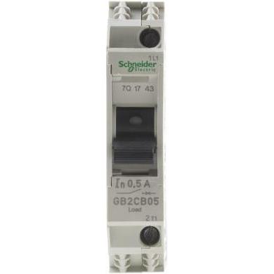 Thumbnail - 6x Schneider Electric, Schutzschalter, Sicherungsautomat 1-polig 0,5A