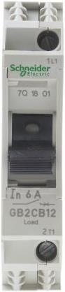 Immagine prodotto Schneider Electric Interruttore magnetotermico 1polo 6A