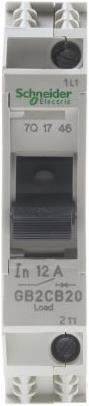 Produktbild Schneider Electric Sicherungsautomat 1-polig 12A
