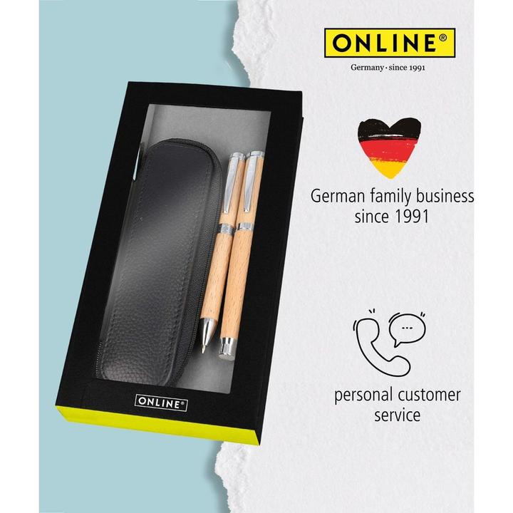 Image du produit Online NATURE STYLE - Stylo plume (Hêtre, 2x)