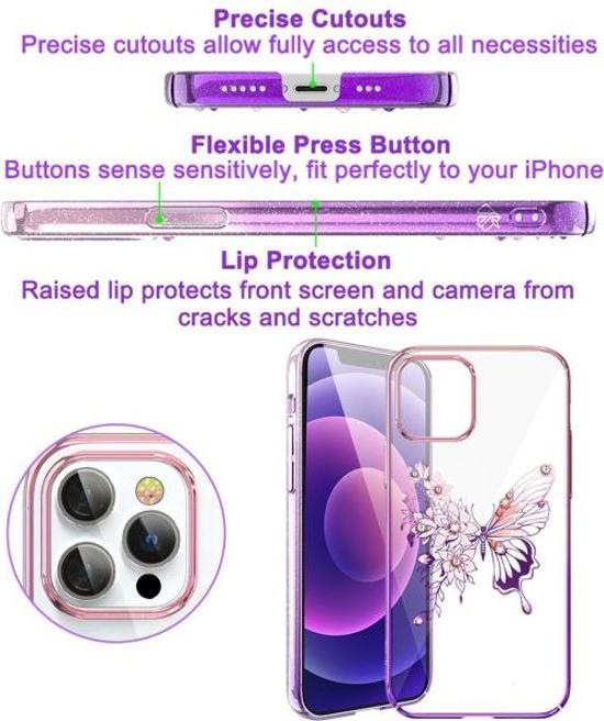 Produktbild Kingxbar Butterfly Series (Apple iPhone 12 Pro Max)