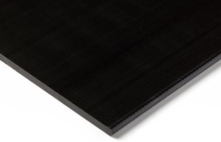 Actual product image RS PRO Black acetal sheet stock,500x300x8mm