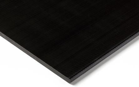 Actual product image RS PRO Black acetal sheet stock,500x300x20mm (1 pcs.)