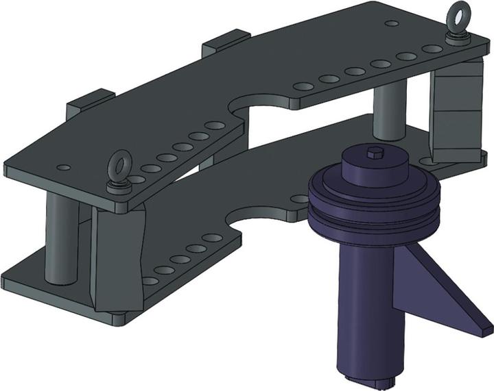 Actual product image Metallkraft Bending frame and counterholder