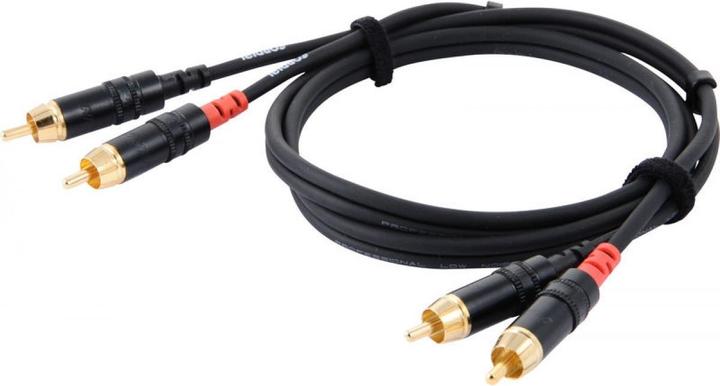 Produktbild Cordial CFU CC Cinch-Verbindungskabel unsymmetrisch (3 m, Cinch)