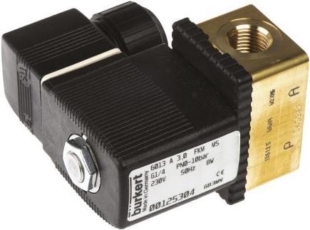 Immagine prodotto Bürkert Elettrovalvola solenoide 2/2 230Vca (Case)