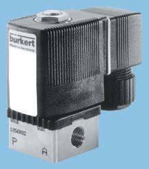 Produktbild Bürkert Magnetventil 2/2-Wege G1/8 24VAC (Gehäuse)
