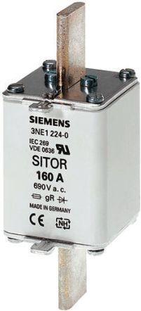 Produktbild Siemens SITOR Sicherung 3NE1 690V 125A Grösse 00 (125 A)
