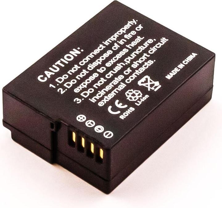 Produktbild AGI Digitalkameraakku kompatibel mit Panasonic Lumix DMC-G6 AF - 1200 mAh - 7,2 V - (Kamera Akku)