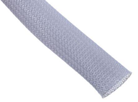 RS PRO Geflechtschlauch 30mm Bereich 25-45mm gr (Kabelschlauch, 500 cm)