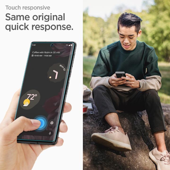 Produktbild Spigen Neo Flex Hydrogel film for Google Pixel 7 Pro screen 2 pcs. (1 Stk., Google Pixel 7 Pro)